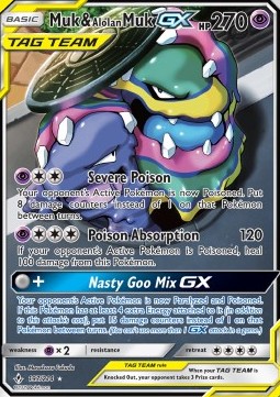 Muk & Alolan Muk GX Unbroken Bonds #197/214