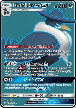 Honchkrow GX Unbroken Bonds #202/214