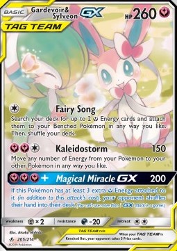 Gardevoir & Sylveon GX Unbroken Bonds #205/214