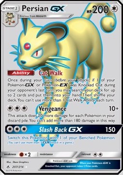 Persian GX Unbroken Bonds #207/214