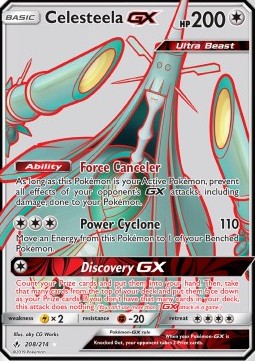Celesteela GX Unbroken Bonds #208/214