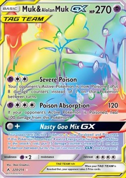 Muk & Alolan Muk GX Unbroken Bonds #220/214