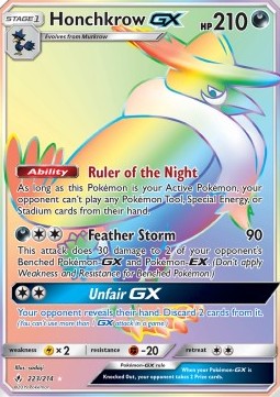 Honchkrow GX Unbroken Bonds #223/214