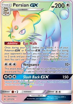 Persian GX Unbroken Bonds #227/214
