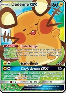 Dedenne GX Unbroken Bonds #195/214