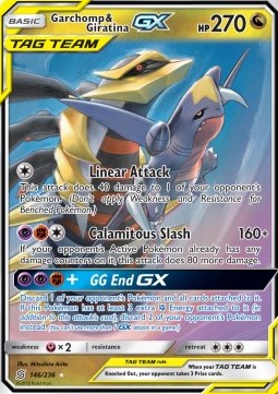 Garchomp & Giratina GX Unified Minds #146/236
