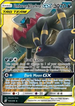 Umbreon & Darkrai GX Unified Minds #125/236
