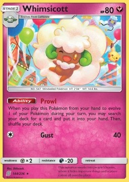 Whimsicott Unified Minds #144/236