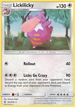 Lickilicky Unified Minds #162/236