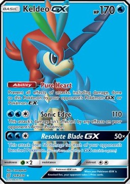Keldeo GX Unified Minds #219/236