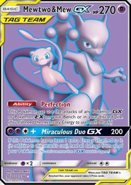 Mewtwo & Mew GX Unified Minds #222/236