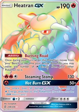 Heatran GX Unified Minds #238/236
