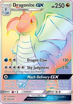 Dragonite GX Unified Minds #248/236