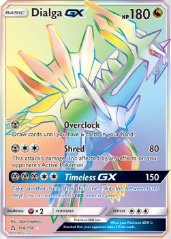 Dialga GX Ultra Prism #164/156