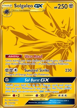 Solgaleo GX Ultra Prism #173/156