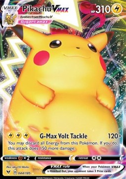 Pikachu VMAX Vivid Voltage #44/185