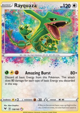 Rayquaza Vivid Voltage #138/185