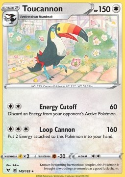 Toucannon Vivid Voltage #145/185