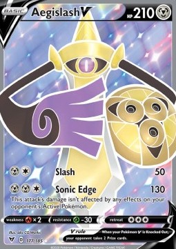 Aegislash V Vivid Voltage #177/185