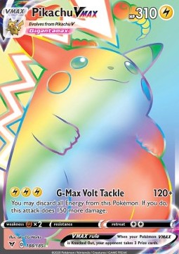 Pikachu VMAX Vivid Voltage #188/185