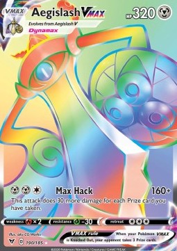 Aegislash VMAX Vivid Voltage #190/185