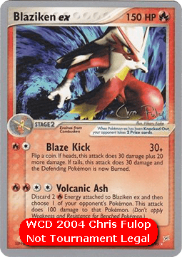 Blaziken ex WCD 2004 #89