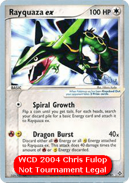 Rayquaza ex WCD 2004 #97