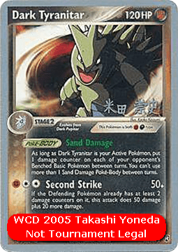 Dark Tyranitar WCD 2005 #20