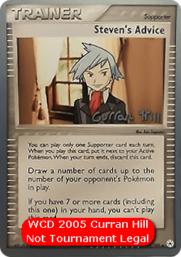 Steven's Advice WCD 2005 #92