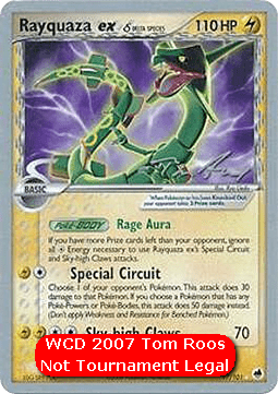 Rayquaza ex δ Delta Species WCD 2007 #097