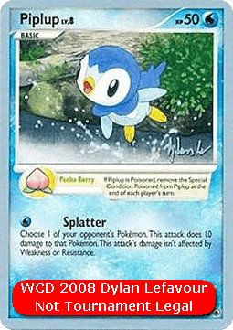 Piplup Lv.8 WCD 2008 #072
