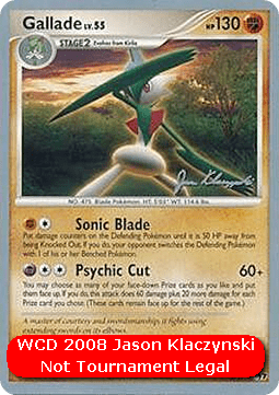 Gallade Lv.55 WCD 2008 #002