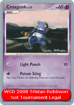 Croagunk Lv.13 WCD 2008 #060