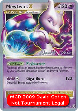 Mewtwo LV.X WCD 2009 #144
