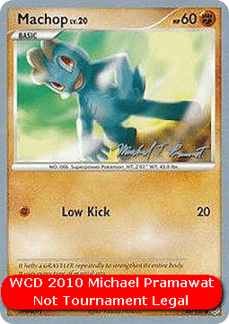 Machop Lv.20 WCD 2010 #086