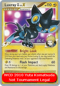 Luxray LV.X WCD 2010 #109