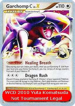 Garchomp LV.X WCD 2010 #145