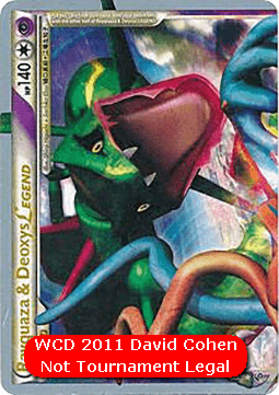 Rayquaza & Deoxys LEGEND WCD 2011 #089