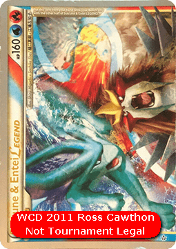 Suicune & Entei LEGEND WCD 2011 #094