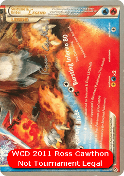 Suicune & Entei LEGEND WCD 2011 #095