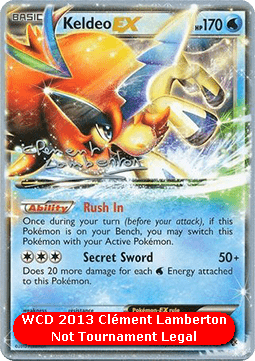 Keldeo EX - WCD 2013 #049