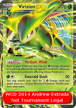 Virizion EX WCD 2014 #9