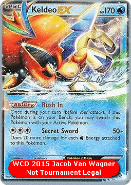 Keldeo EX WCD 2015 #49