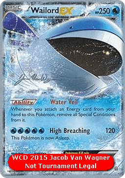 Wailord EX WCD 2015 #038