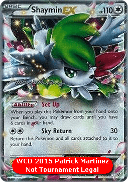 Shaymin EX WCD 2015 #077