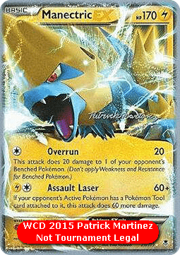 Manectric EX WCD 2015 #23