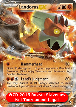 Landorus EX WCD 2015 #089