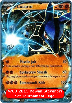 Lucario EX WCD 2015 #54