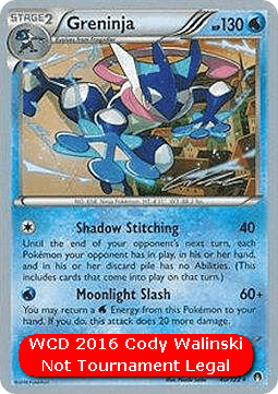 Greninja WCD 2016 #040