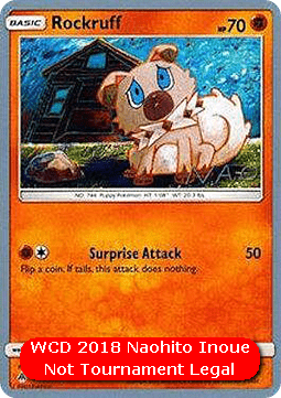 Rockruff WCD 2018 #075